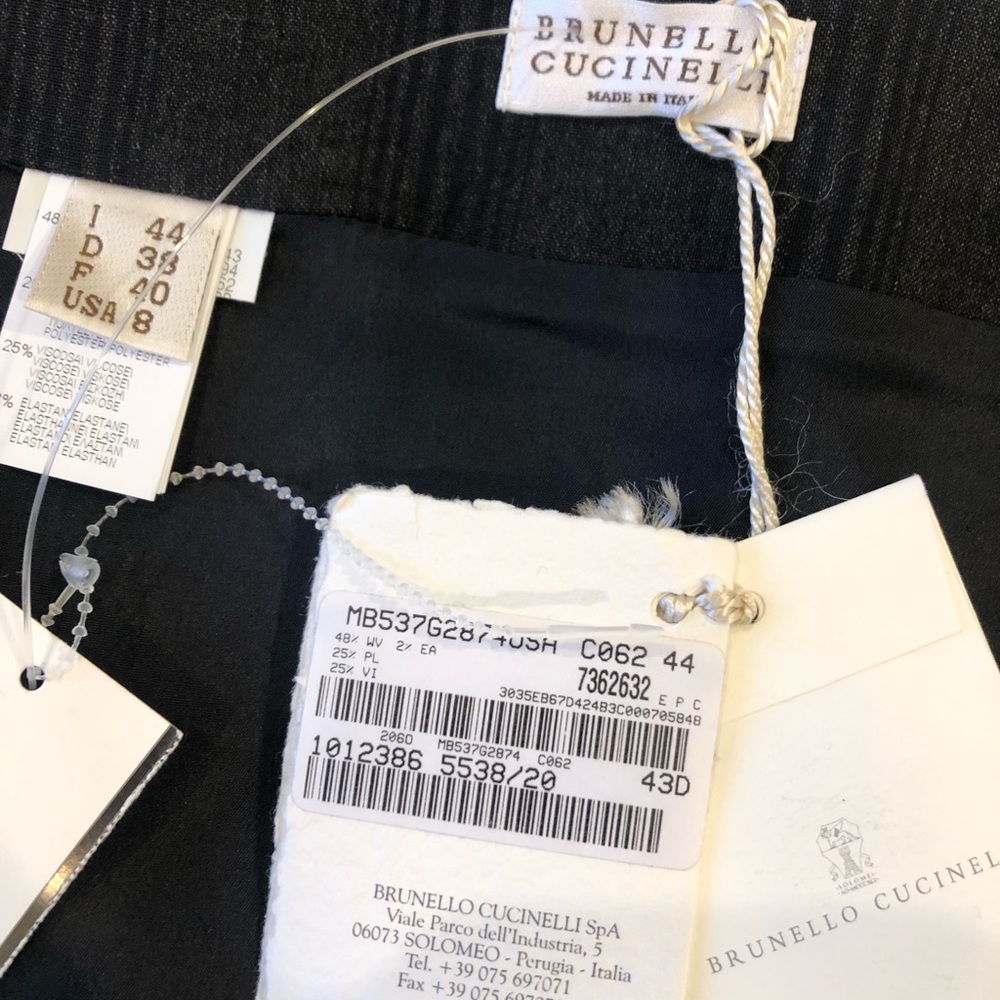 Brunello Cucinelli skirt size 8 - Picture 6 of 10